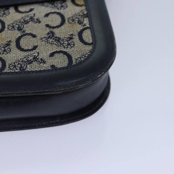 CELINE C Saluki Shoulder Bag Navy - Picture 15 of 16